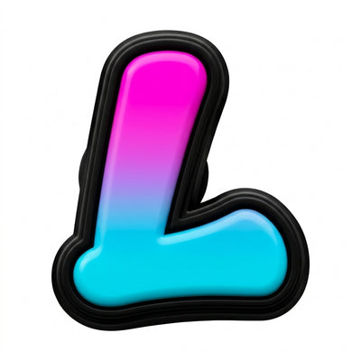 Pin's lettre L pour sabots — Pins & Co