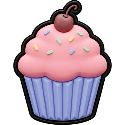 Pin's cupcake pour sabots — Pins & Co
