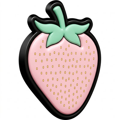Pin's fraise pour sabots — Pins & Co
