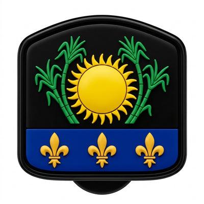 Pin's drapeau Guadeloupe pour sabots — Pins & Co