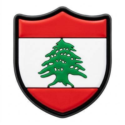 Pin's drapeau Liban pour sabots — Pins & Co