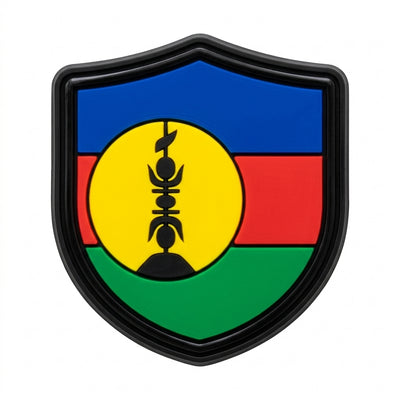 Pin's drapeau Nouvelle-Calédonie pour sabots — Pins & Co