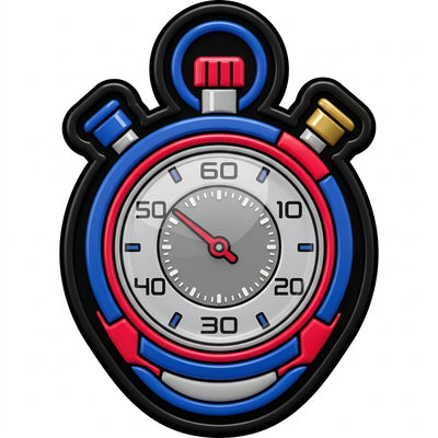 Pin's chronomètre pour sabots — Pins & Co