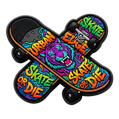 Pin's skate pour sabots — Pins & Co