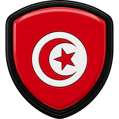 Pin's drapeau Tunisie pour sabots — Pins & Co