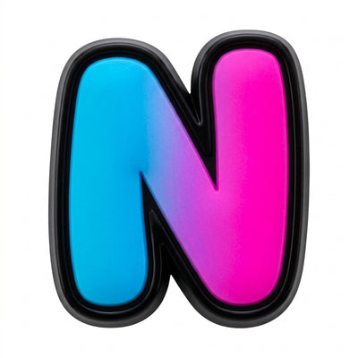 Pin's lettre N pour sabots — Pins & Co
