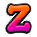 Pin's lettre Z pour sabots — Pins & Co