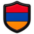 Pin's drapeau Arménie pour sabots — Pins & Co
