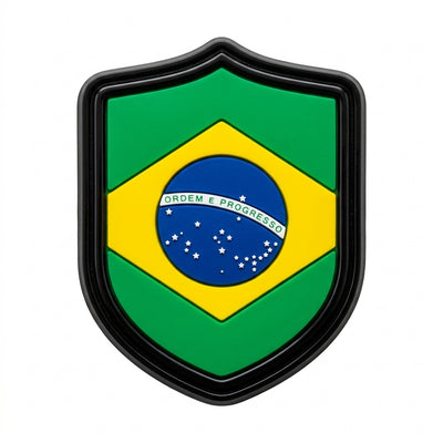 Pin's drapeau Brésil pour sabots — Pins & Co