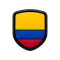Pin's drapeau Colombie pour sabots — Pins & Co