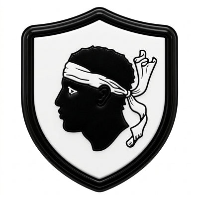 Pin's drapeau Corse pour sabots — Pins & Co