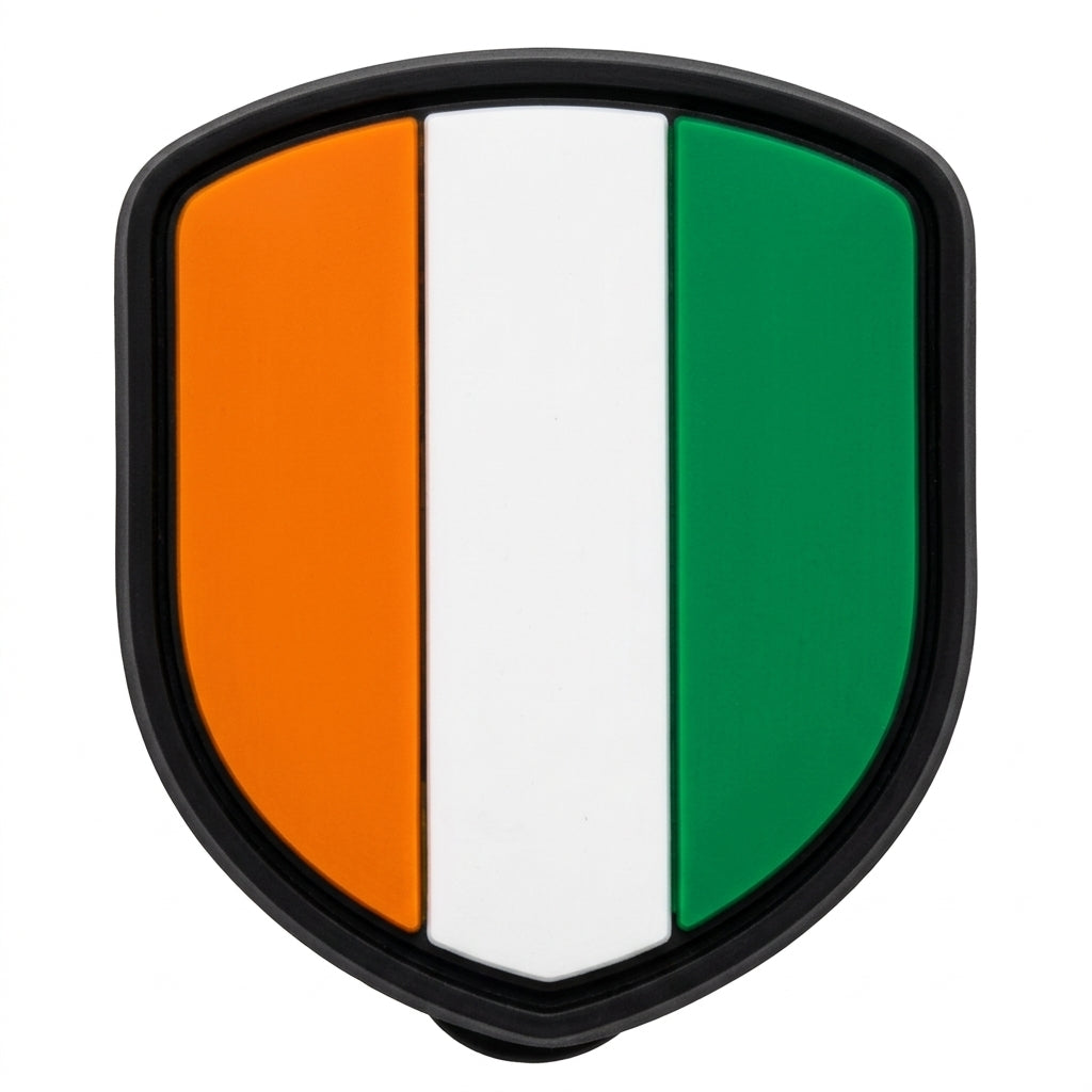 Pin's drapeau Côte d'Ivoire pour sabots — Pins & Co