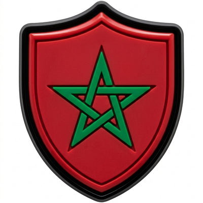 Pin's drapeau Maroc pour sabots — Pins & Co