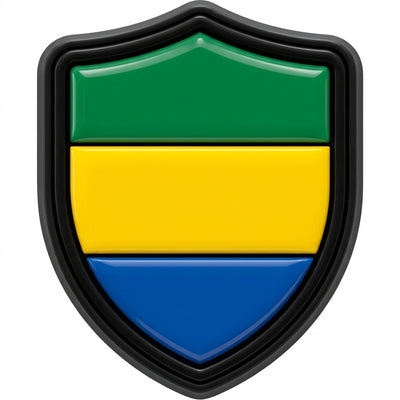 Pin's drapeau Gabon pour sabots — Pins & Co