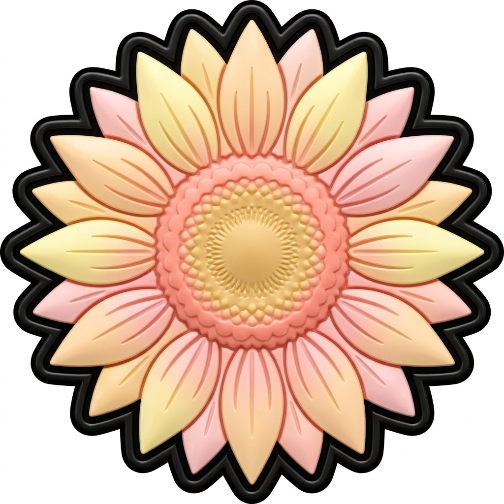 Pin's tournesol pour sabots — Pins & Co