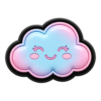 Pin's petit nuage pour sabots — Pins & Co