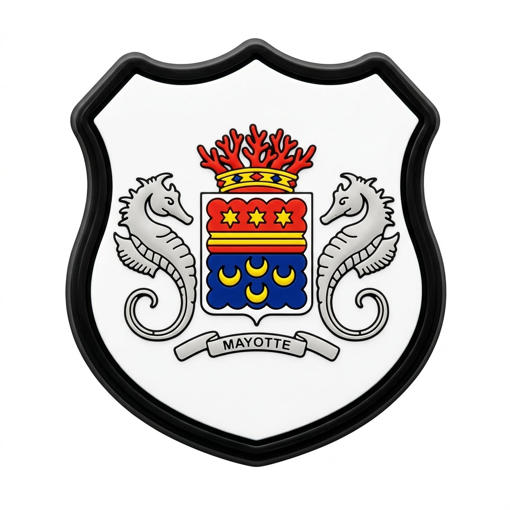 Pin's drapeau Mayotte pour sabots — Pins & Co