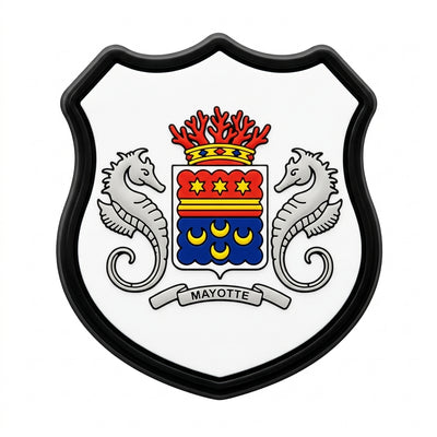 Pin's drapeau Mayotte pour sabots — Pins & Co