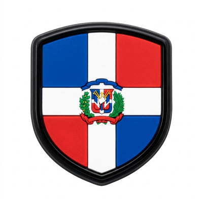 Pin's drapeau République dominicaine pour sabots — Pins & Co