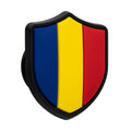 Pin's drapeau Roumanie pour sabots — Pins & Co