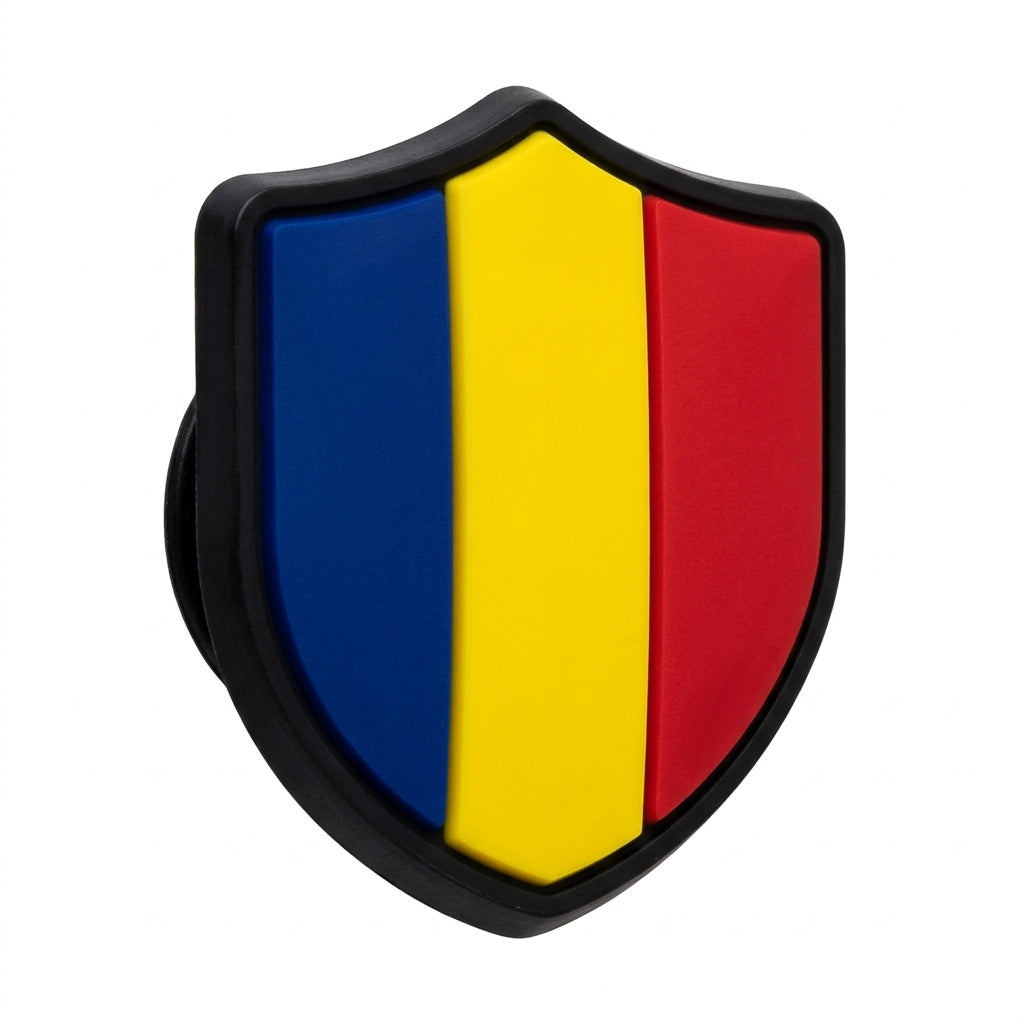 Pin's drapeau Roumanie pour sabots — Pins & Co