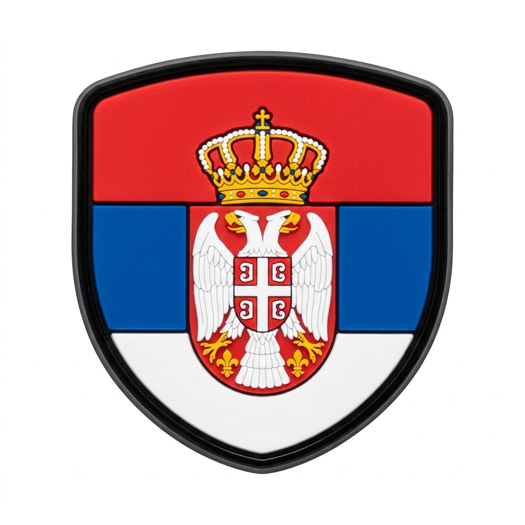 Pin's drapeau Serbie pour sabots — Pins & Co