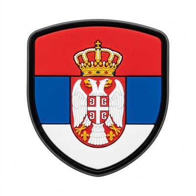 Pin's drapeau Serbie pour sabots — Pins & Co