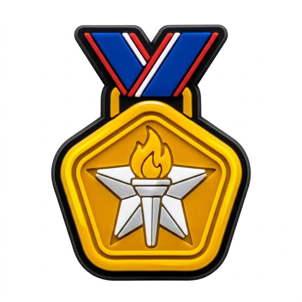 Pin's médaille pour sabots — Pins & Co