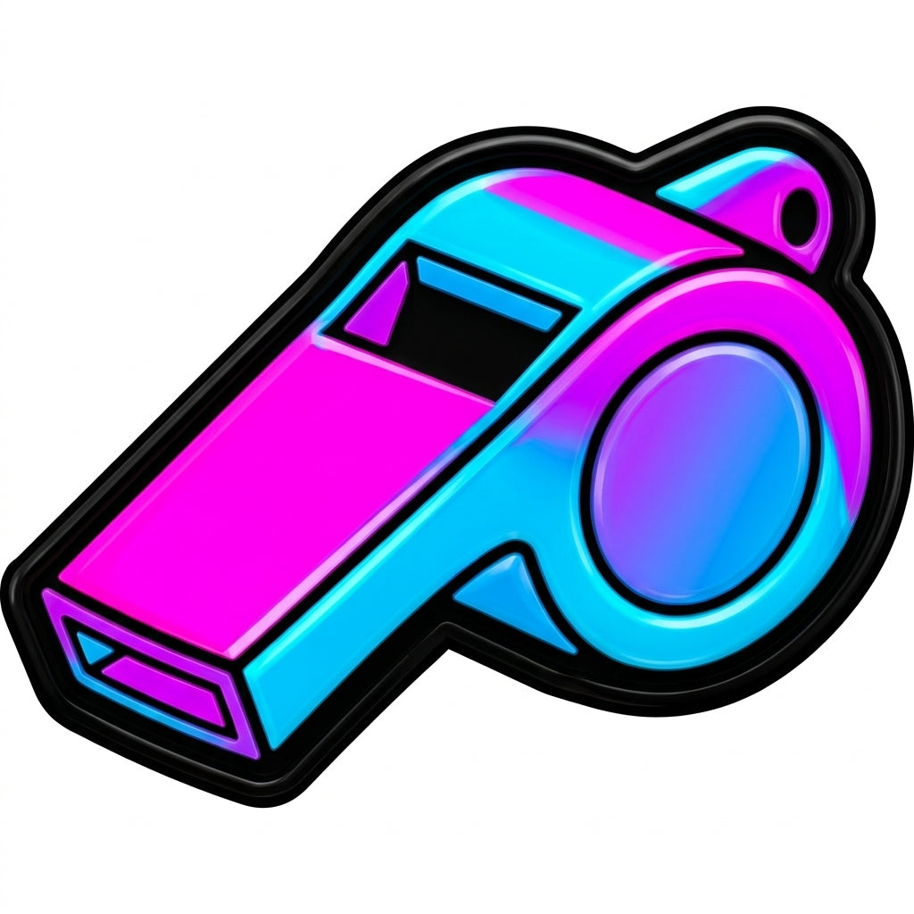 Pin's sifflet pour sabots — Pins & Co