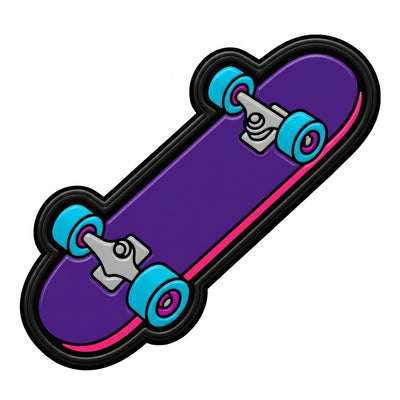 Pin's skateboard pour sabots — Pins & Co