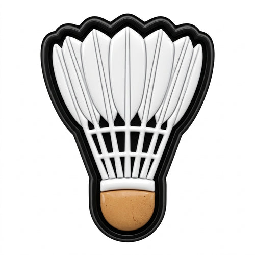 Pin's badminton pour sabots — Pins & Co