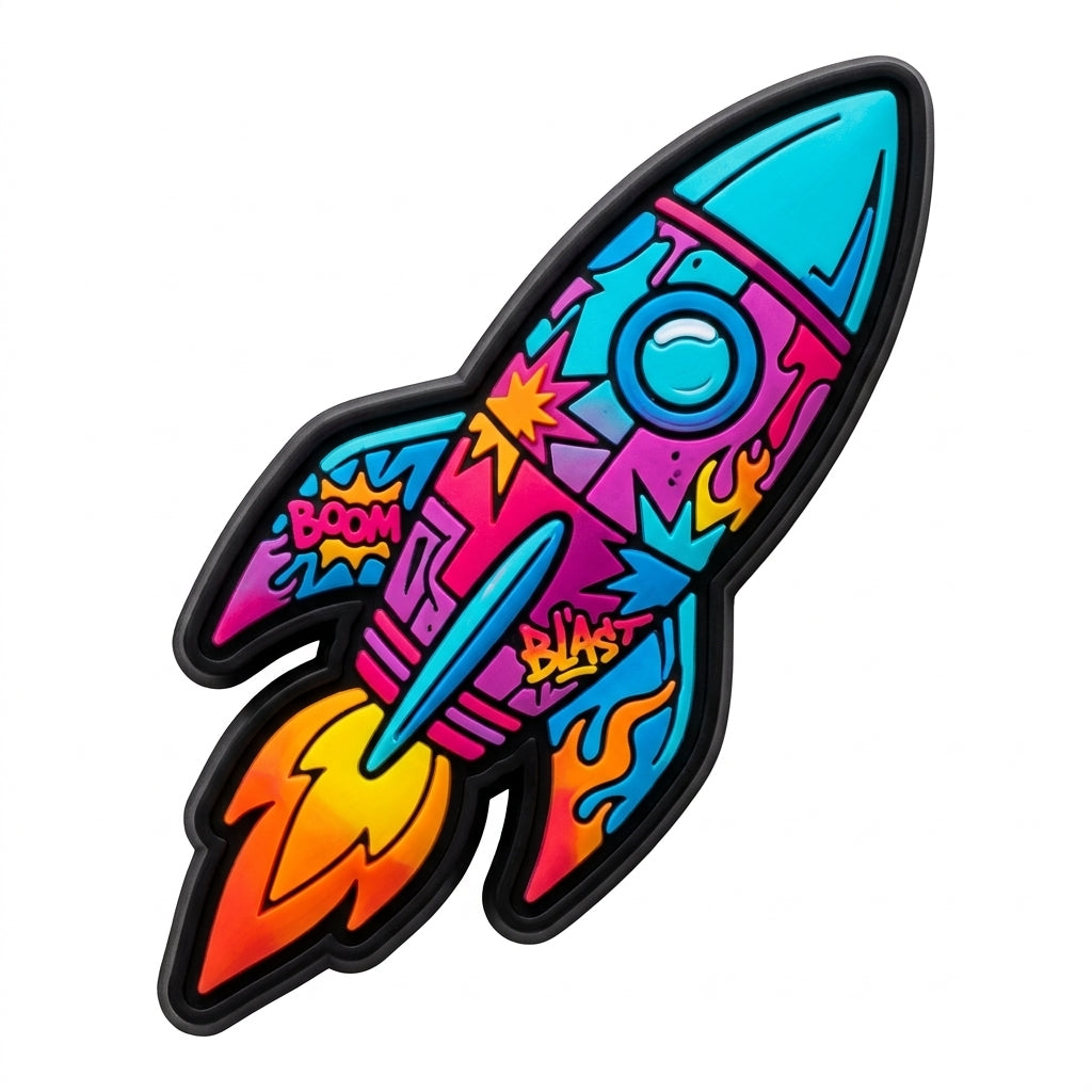Pin's fusée pour sabots — Pins & Co