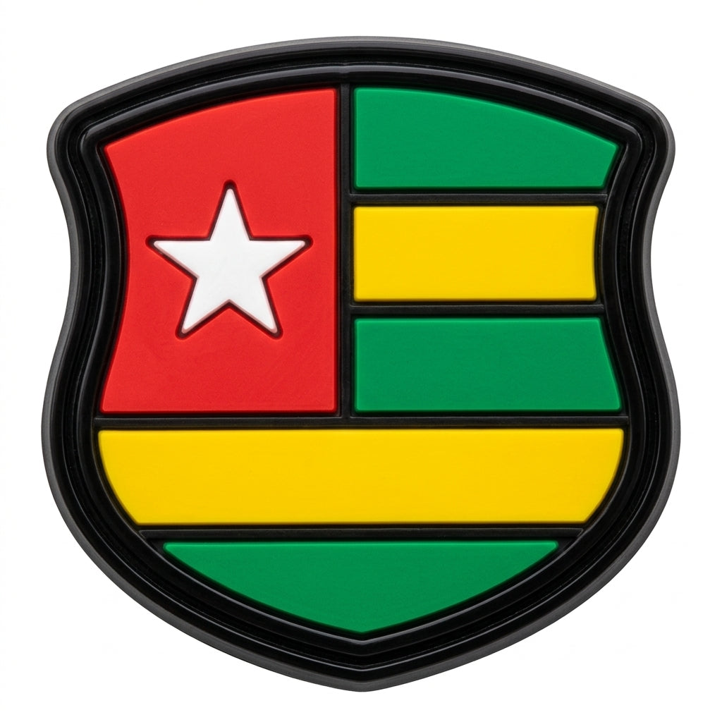 Pin's drapeau Togo pour sabots — Pins & Co